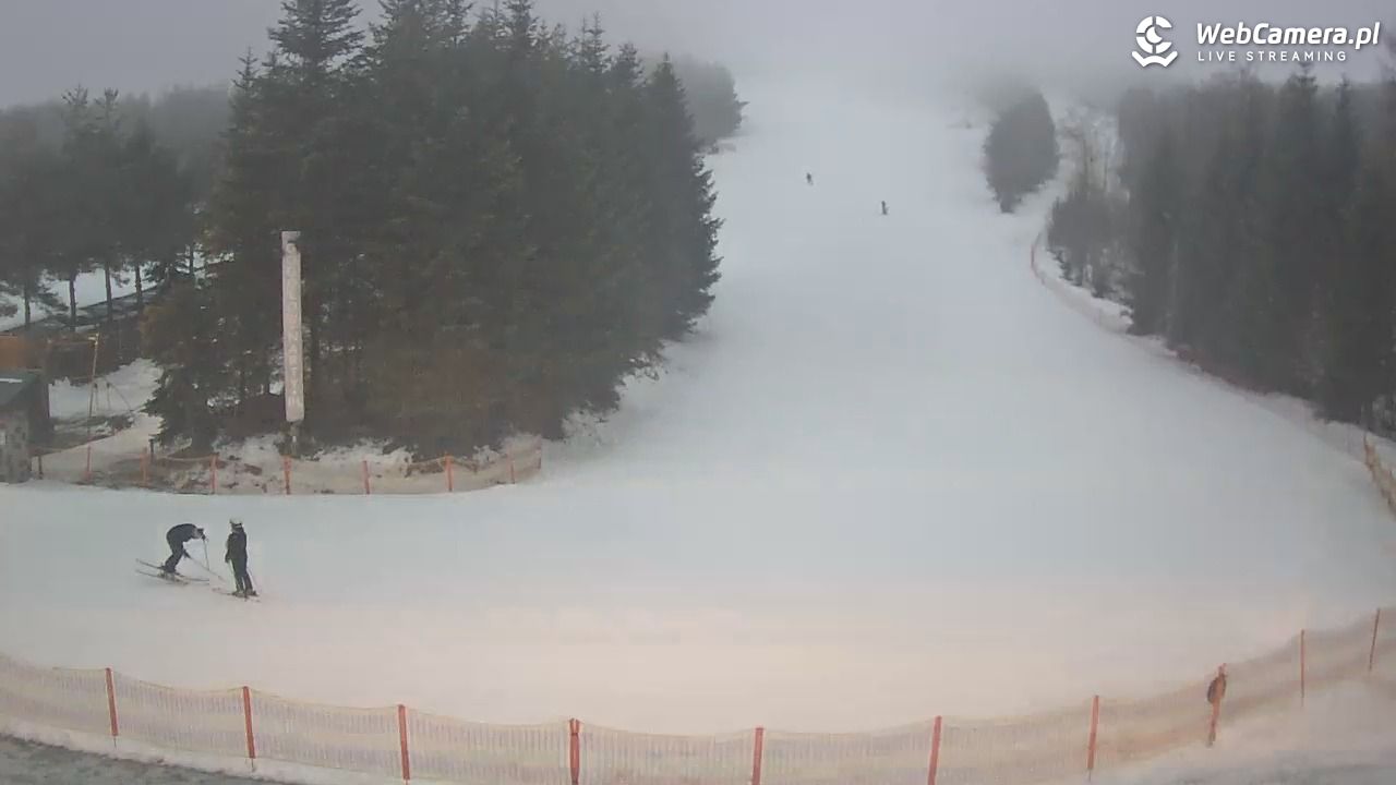 Gogołów Pod Dziedzicem - widok na stok - 29 styczeń 2026, 16:04