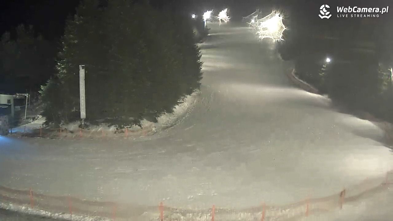 Gogołów Pod Dziedzicem - widok na stok - 26 styczeń 2026, 18:02