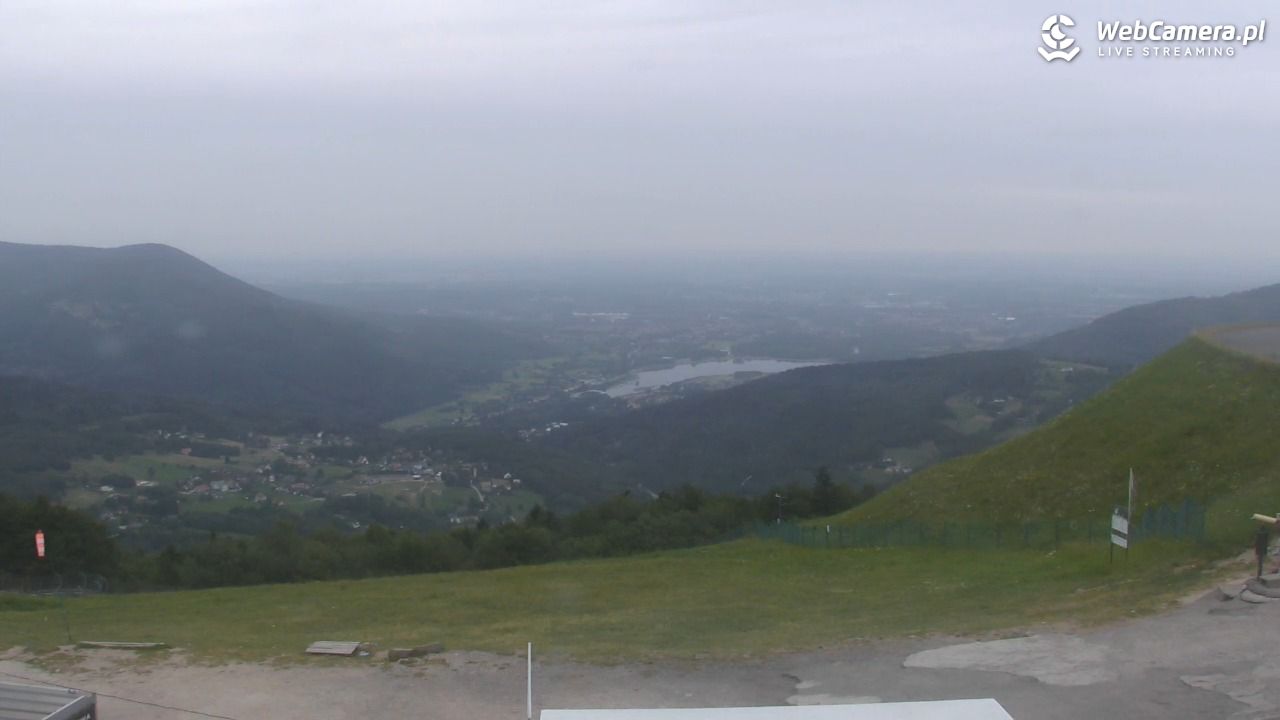 Góra Żar - widok na Kozubnik - 21 sierpień 2025, 18:55