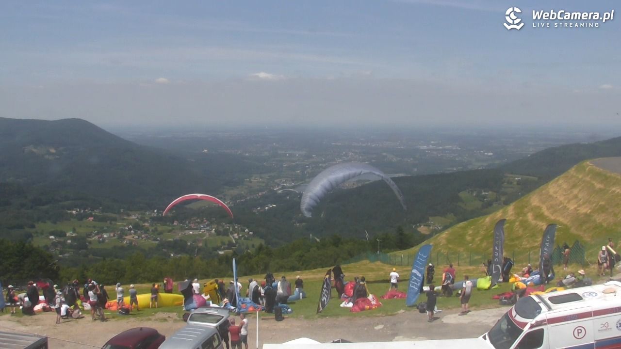 Góra Żar - widok na Kozubnik - 24 czerwiec 2026, 13:20