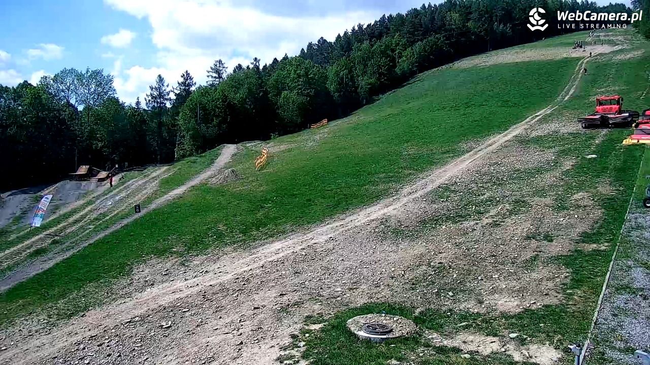 Góra Żar - widok na stację dolną - 19 maj 2026, 15:17