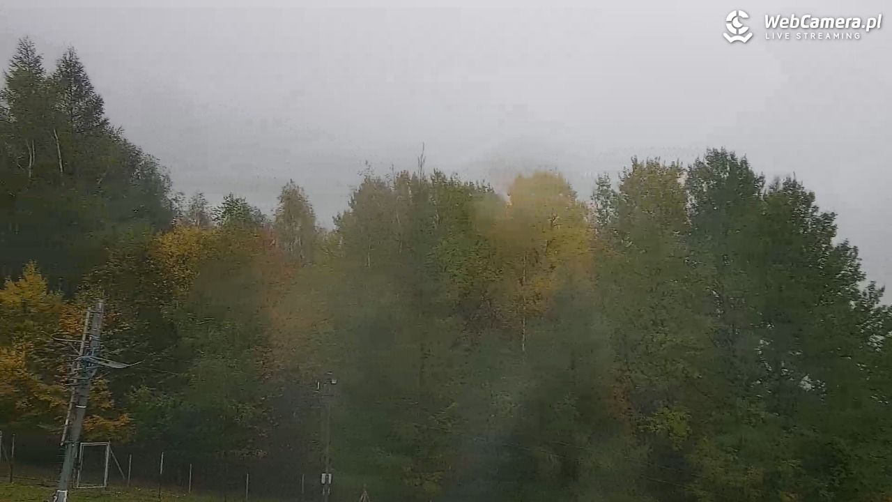 Góra Żar - widok panoramiczny na Beskidy - 28 październik 2026, 19:56