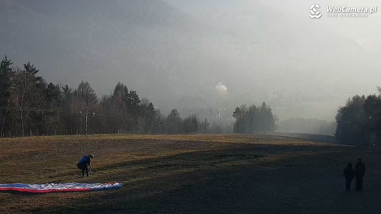 Góra Żar - widok panoramiczny na Beskidy - 19 grudzień 2025, 14:37
