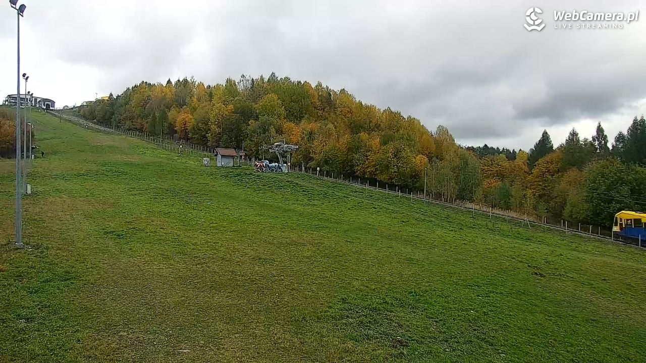 Góra Żar - widok panoramiczny na Beskidy - 18 październik 2025, 14:04