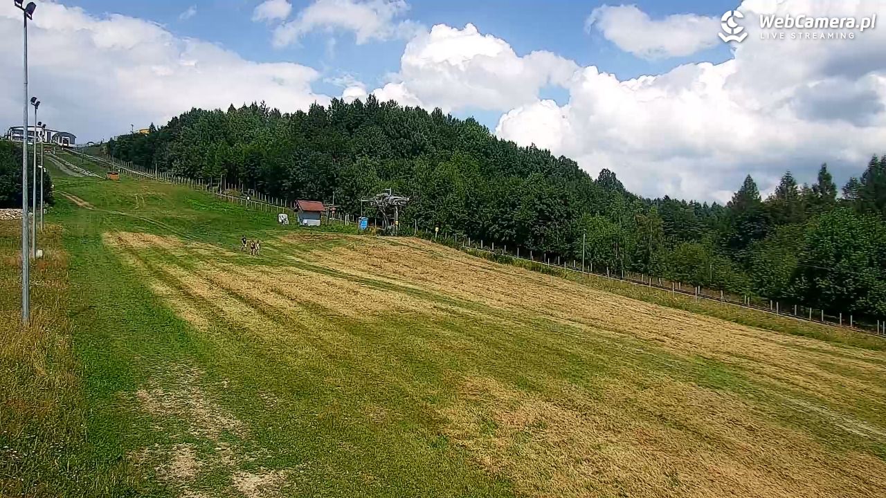 Góra Żar - widok panoramiczny na Beskidy - 19 lipiec 2026, 14:18