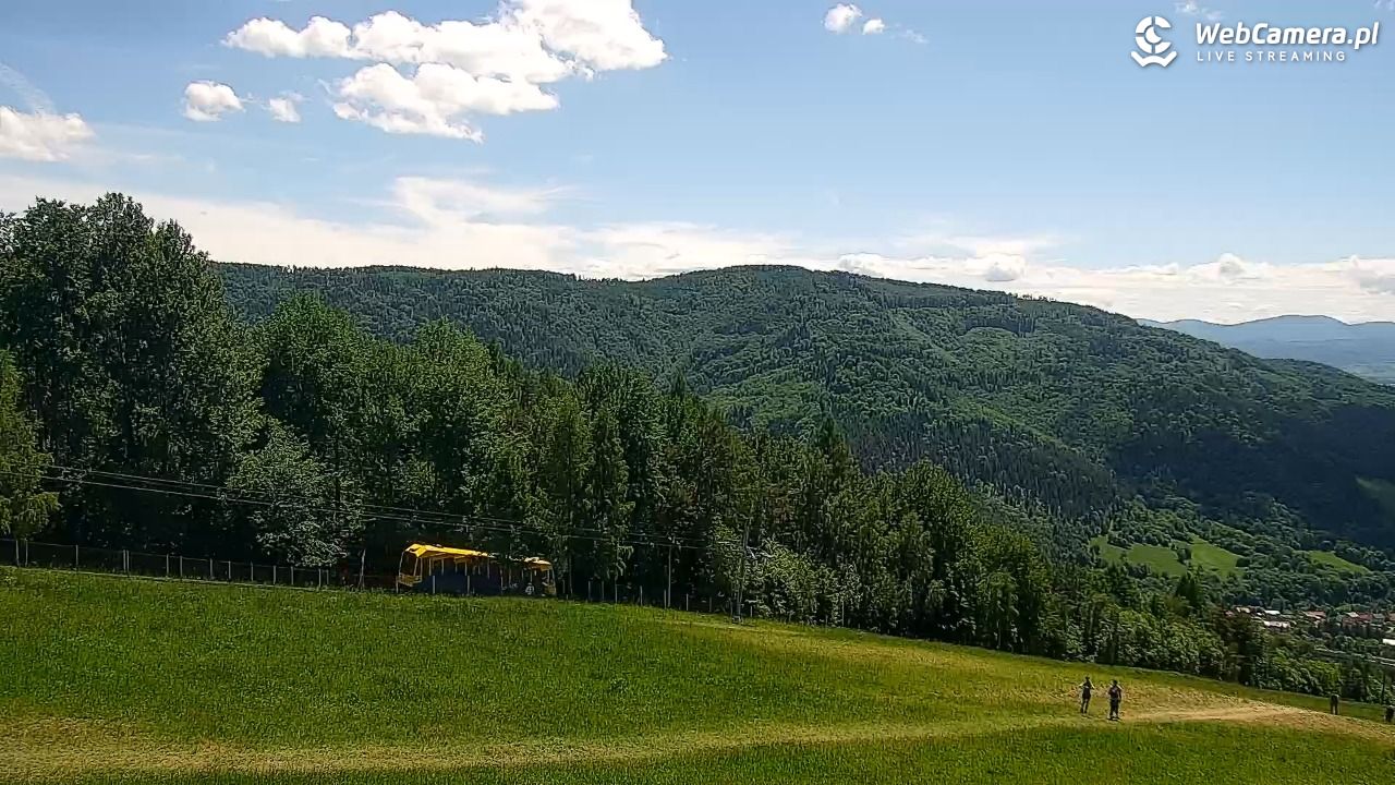 Góra Żar - widok panoramiczny na Beskidy - 06 czerwiec 2026, 12:32