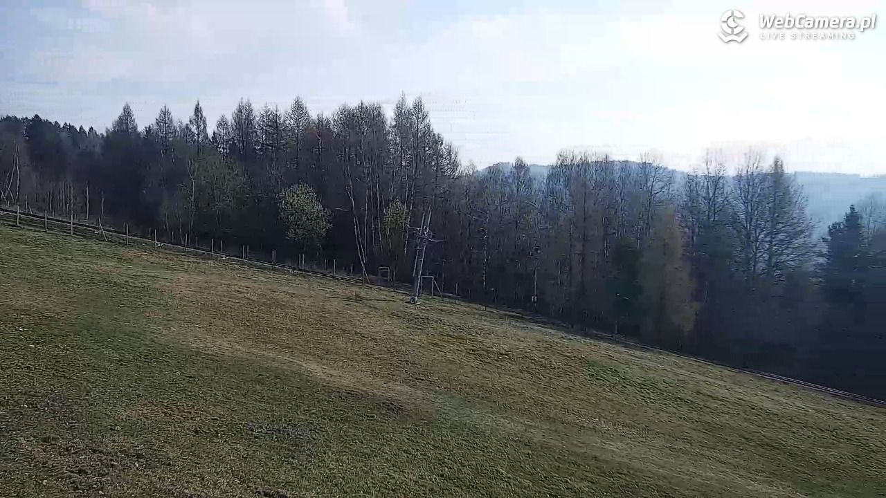 Góra Żar - widok panoramiczny na Beskidy - 20 marzec 2026, 10:10