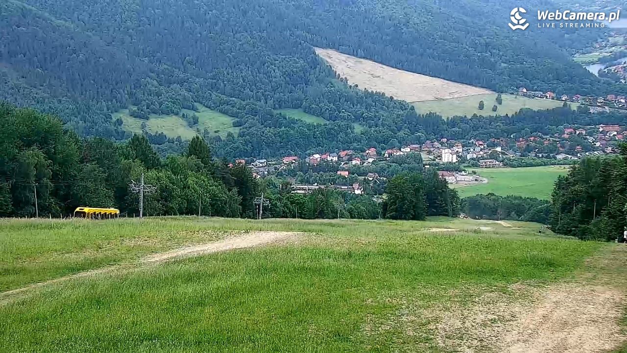 Góra Żar - widok panoramiczny na Beskidy - 21 czerwiec 2026, 15:28