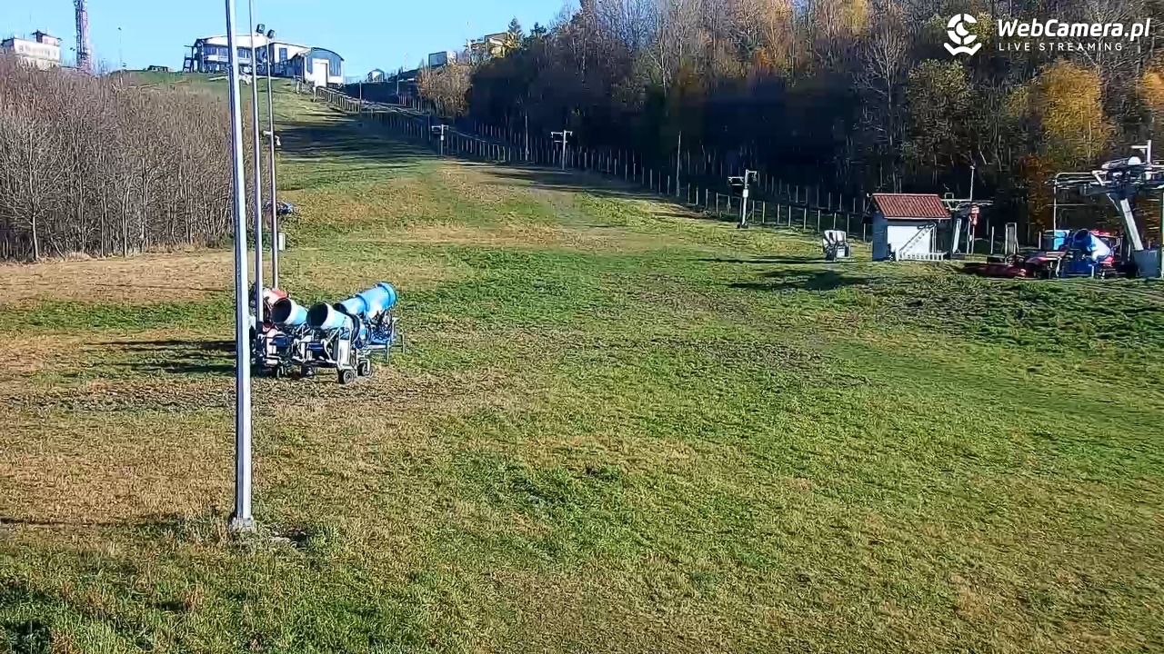Góra Żar - widok panoramiczny na Beskidy - 01 listopad 2025, 08:44