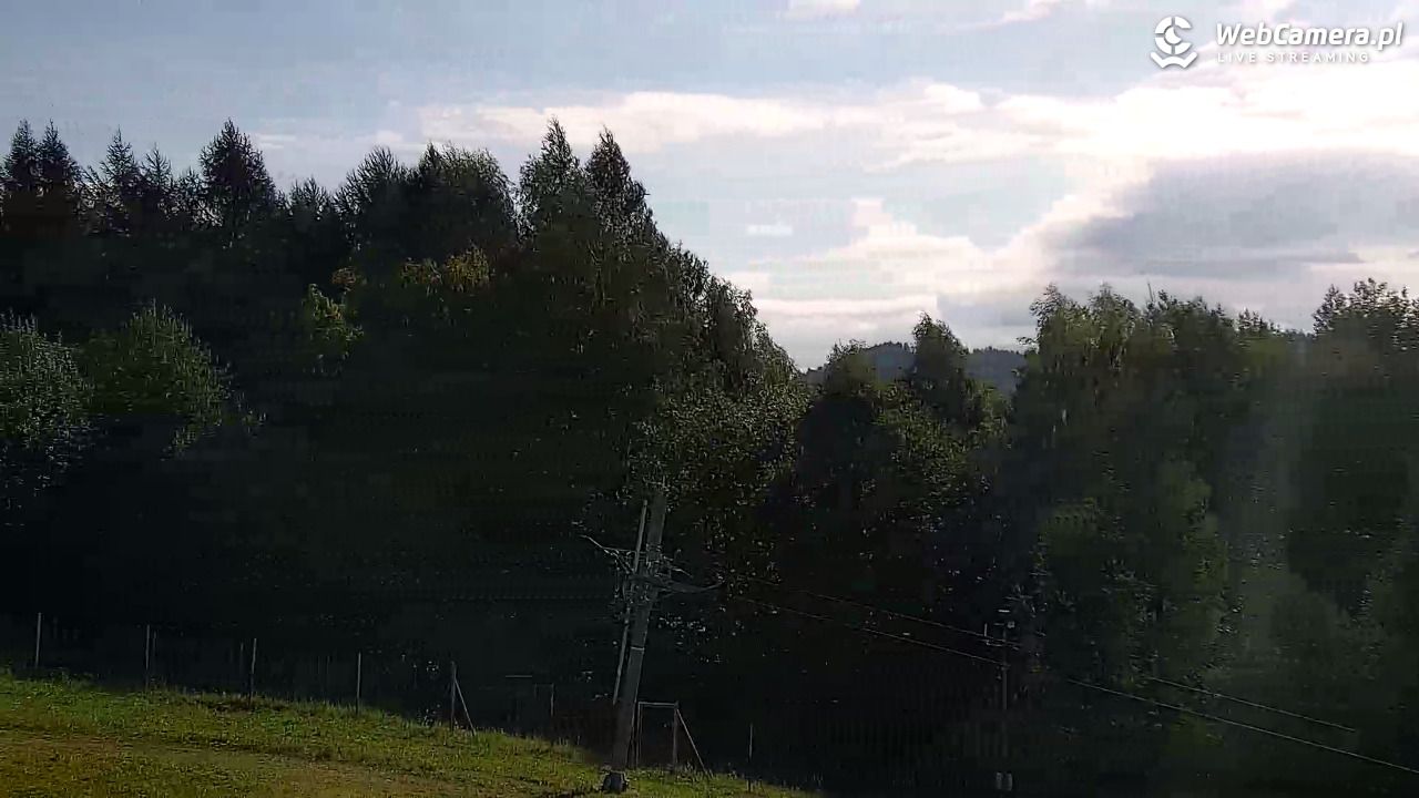 Góra Żar - widok panoramiczny na Beskidy - 02 wresień 2025, 09:38