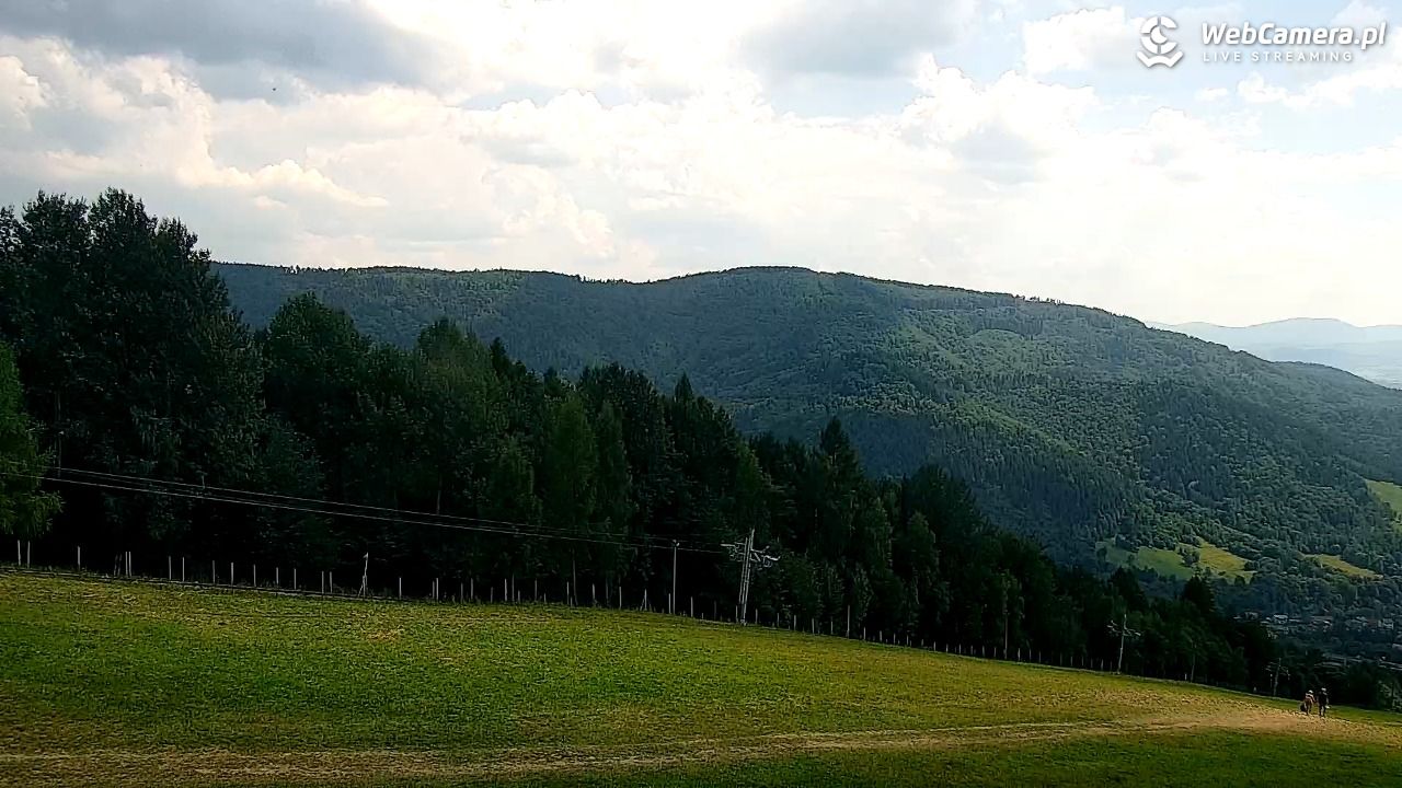 Góra Żar - widok panoramiczny na Beskidy - 03 sierpień 2026, 14:11