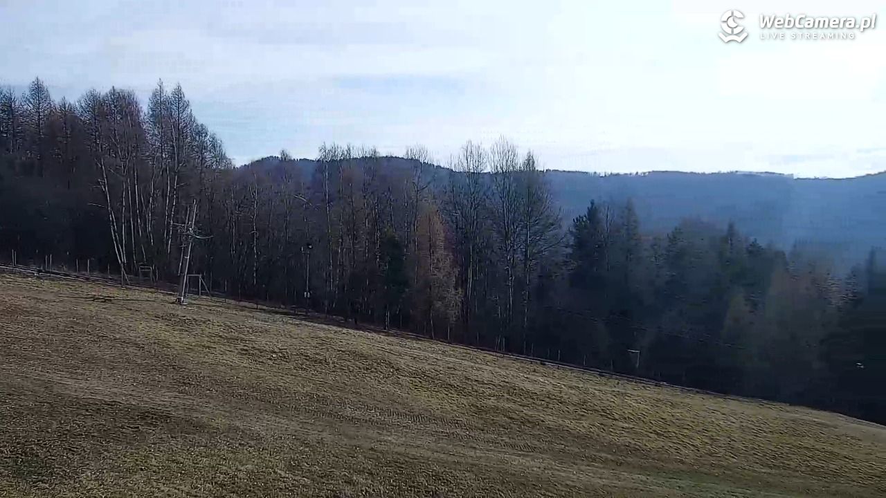 Góra Żar - widok panoramiczny na Beskidy - 10 marzec 2026, 10:41
