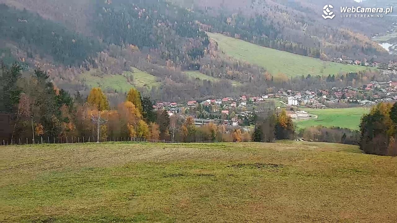 Góra Żar - widok panoramiczny na Beskidy - 10 listopad 2025, 14:08