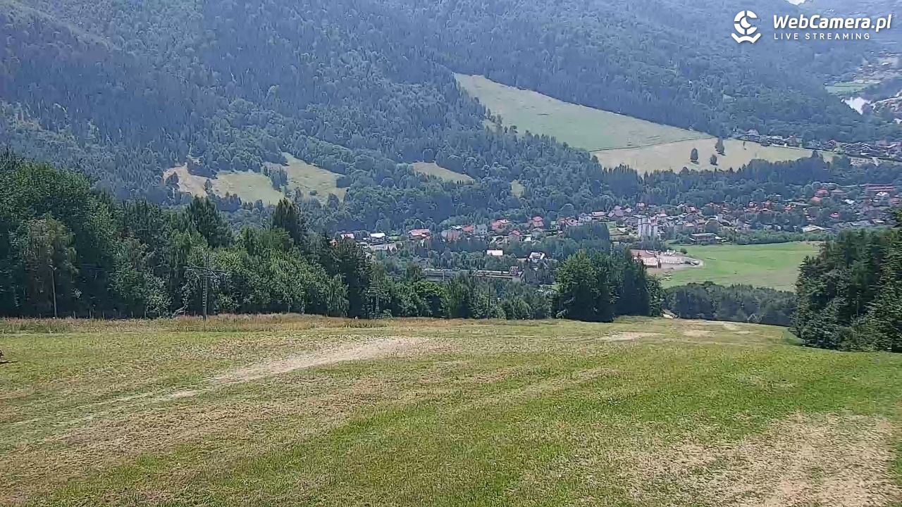 Góra Żar - widok panoramiczny na Beskidy - 17 lipiec 2026, 12:11