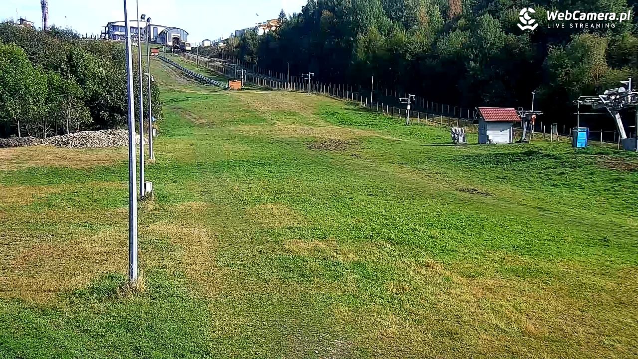 Góra Żar - widok panoramiczny na Beskidy - 18 wresień 2026, 10:01