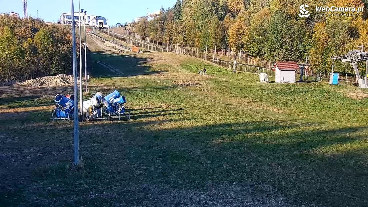 Góra Żar - widok panoramiczny na Beskidy - 18 październik 2026, 14:50