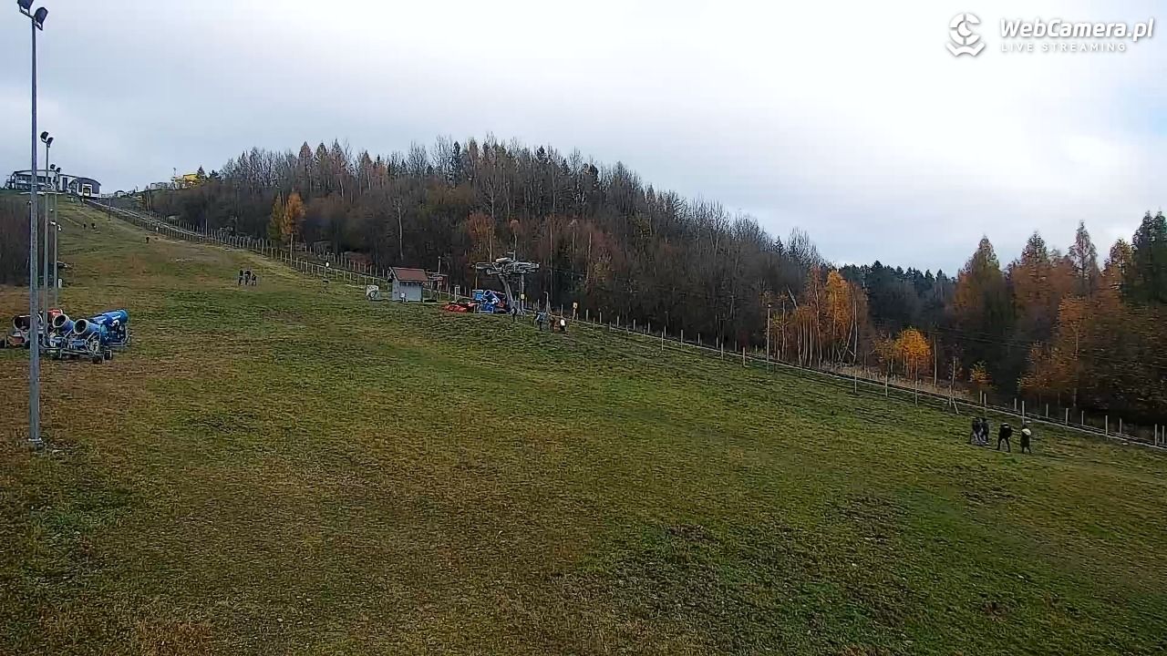 Góra Żar - widok panoramiczny na Beskidy - 09 listopad 2025, 11:49