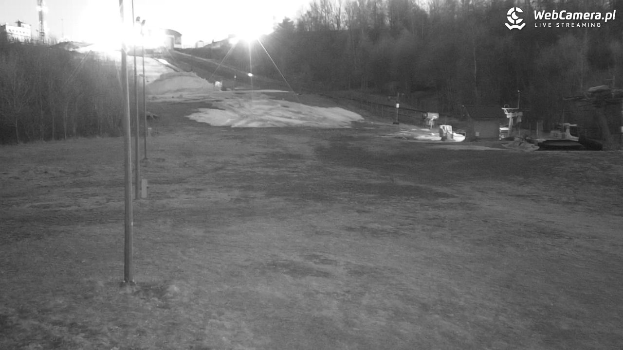 Góra Żar - widok panoramiczny na Beskidy - 06 marzec 2026, 05:34