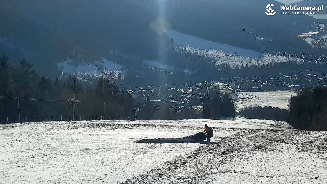 Góra Żar - widok panoramiczny na Beskidy - 04 styczeń 2026, 11:40