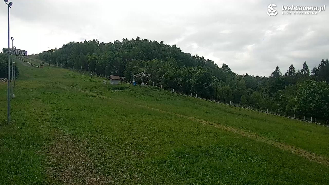 Góra Żar - widok panoramiczny na Beskidy - 14 czerwiec 2026, 12:58