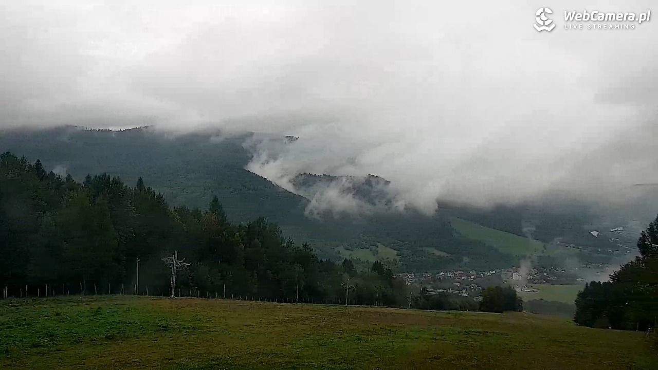 Góra Żar - widok panoramiczny na Beskidy - 31 sierpień 2025, 09:39