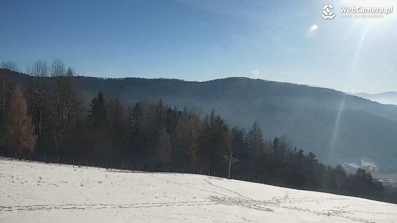 Góra Żar - widok panoramiczny na Beskidy - 16 styczeń 2026, 11:31