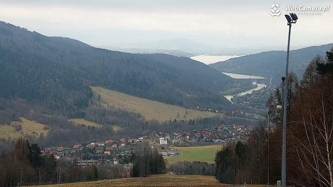 Góra Żar - widok panoramiczny na Beskidy - 25 luty 2026, 11:58