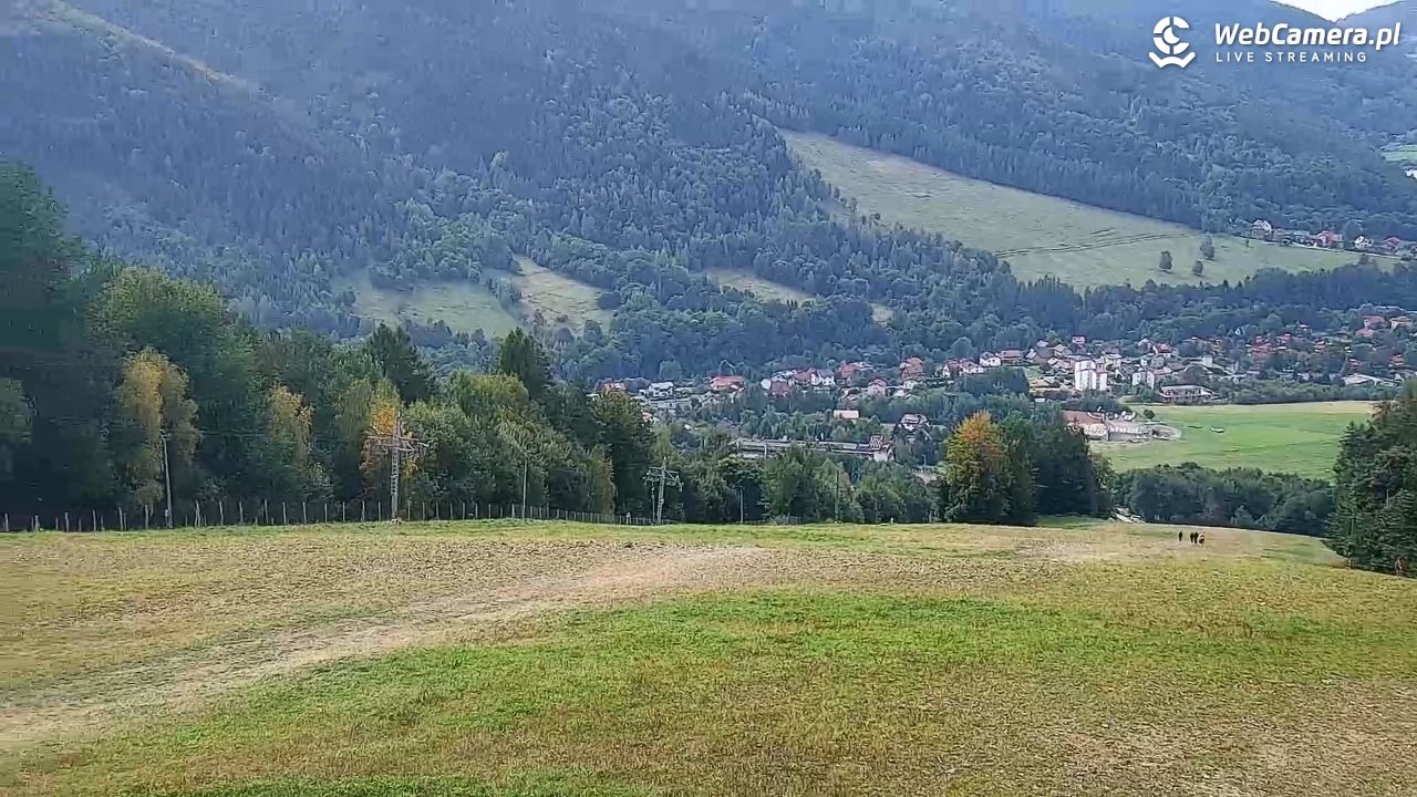 Góra Żar - widok panoramiczny na Beskidy - 13 wresień 2026, 10:38