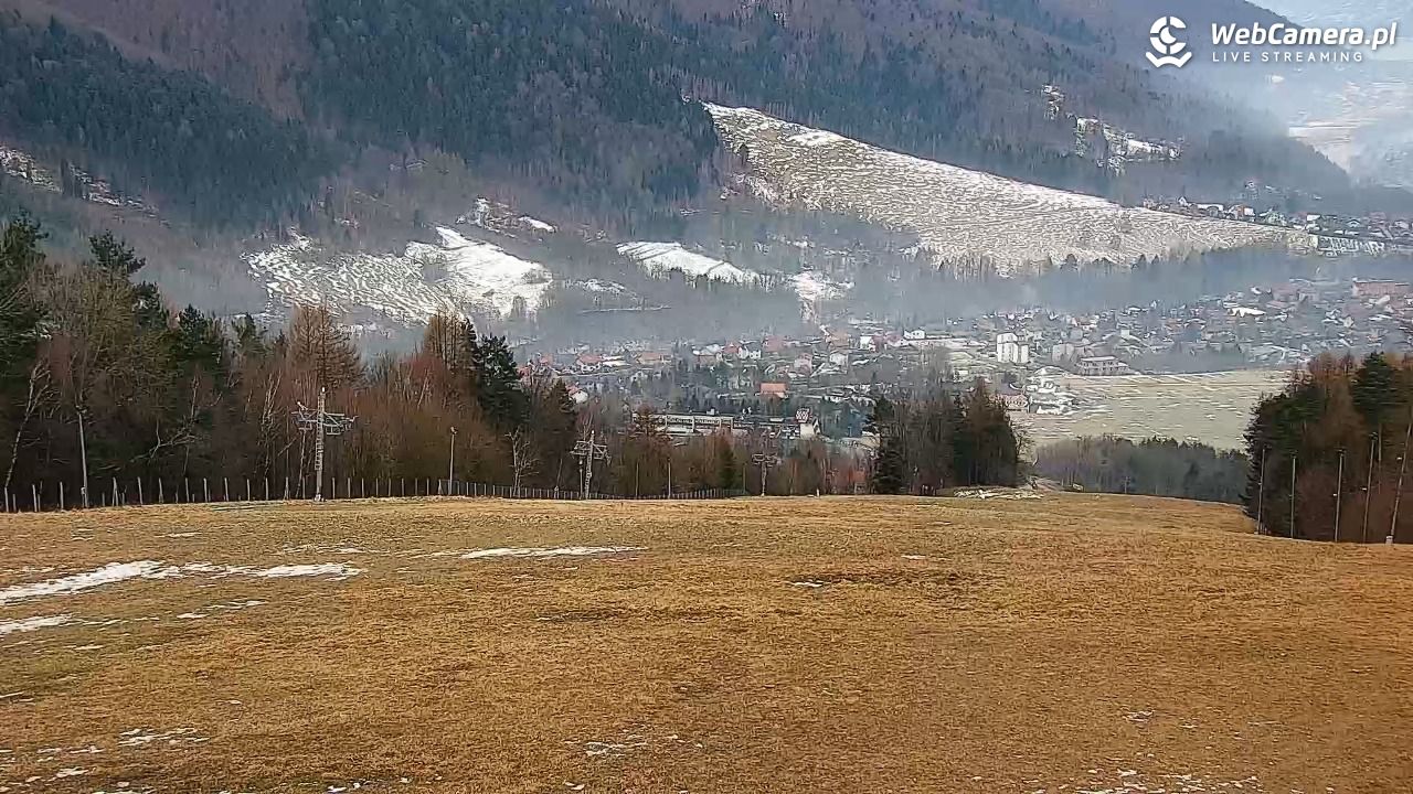 Góra Żar - widok panoramiczny na Beskidy - 28 styczeń 2026, 08:26