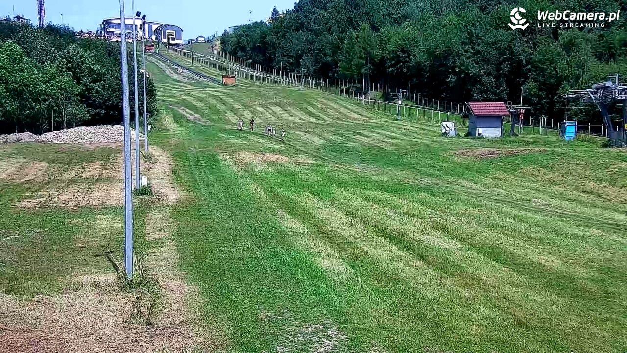 Góra Żar - widok panoramiczny na Beskidy - 25 lipiec 2026, 13:17