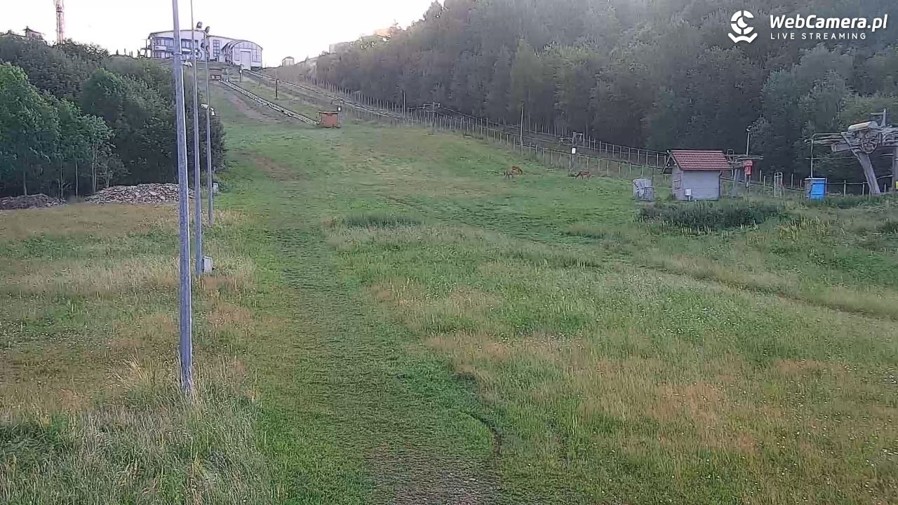 Góra Żar - widok panoramiczny na Beskidy - 03 lipiec 2026, 05:13