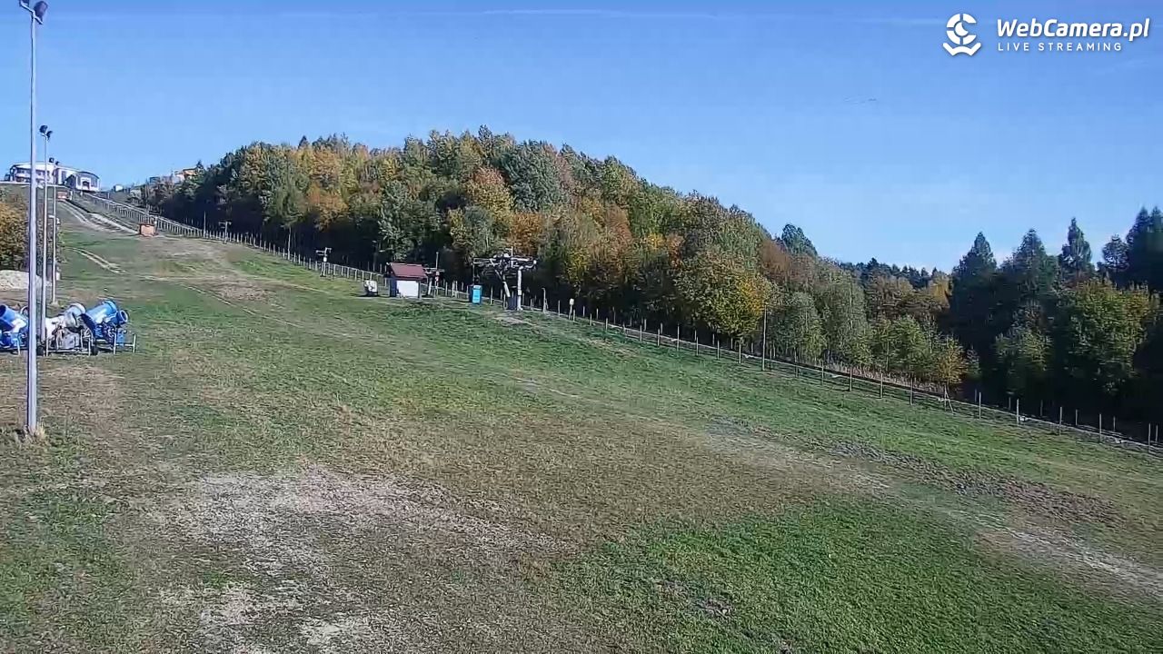 Góra Żar - widok panoramiczny na Beskidy - 21 październik 2026, 09:38