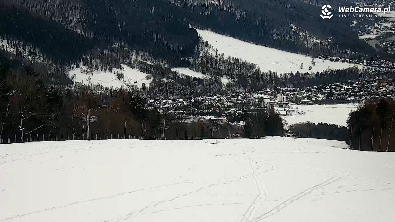 Góra Żar - widok panoramiczny na Beskidy - 22 luty 2026, 10:30