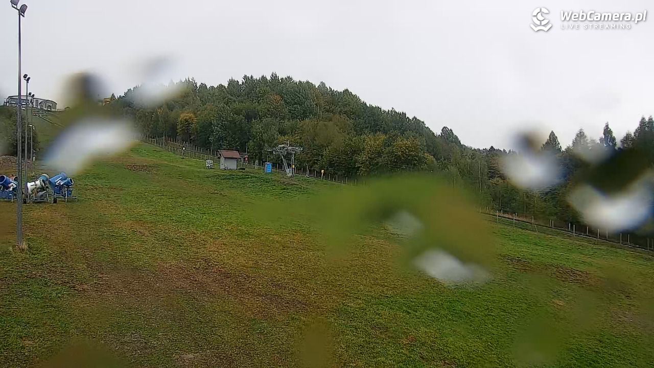 Góra Żar - widok panoramiczny na Beskidy - 08 październik 2026, 14:38