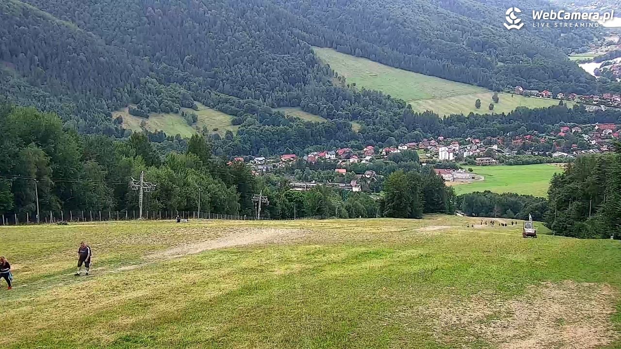 Góra Żar - widok panoramiczny na Beskidy - 21 lipiec 2026, 14:42