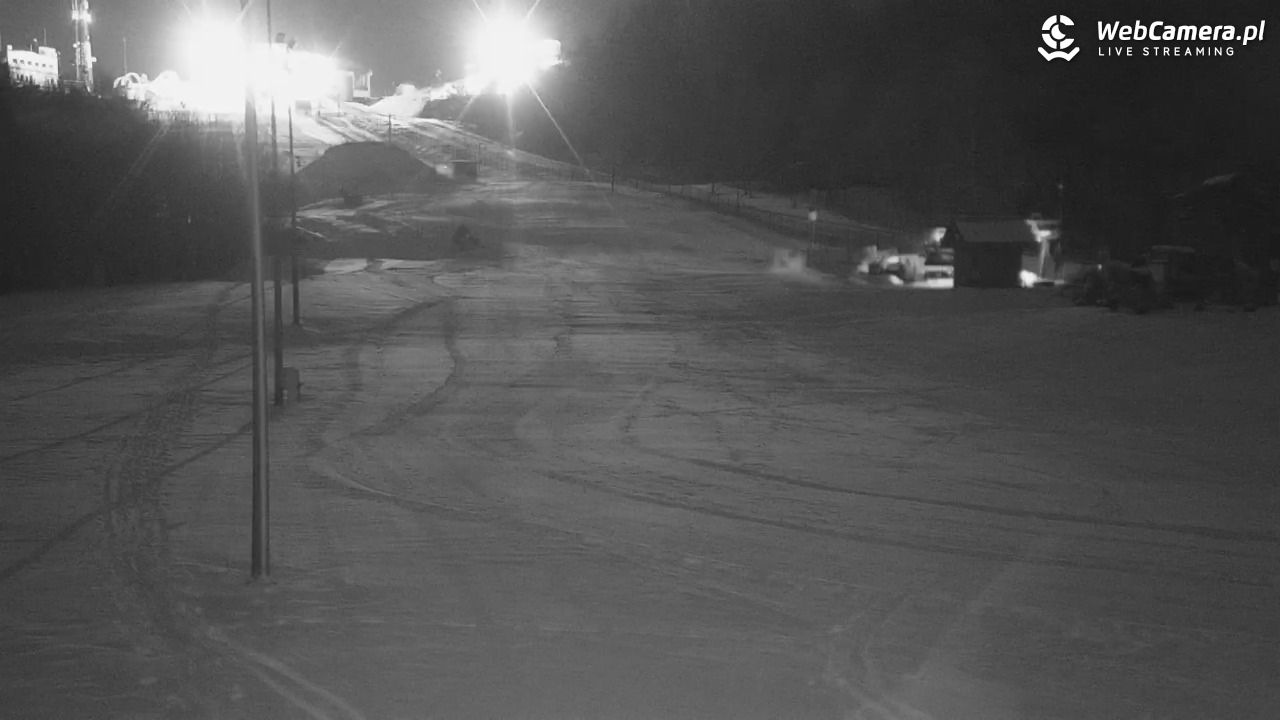 Góra Żar - widok panoramiczny na Beskidy - 21 luty 2026, 22:43