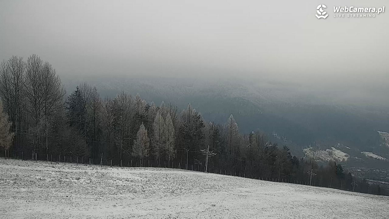 Góra Żar - widok panoramiczny na Beskidy - 01 luty 2026, 13:03