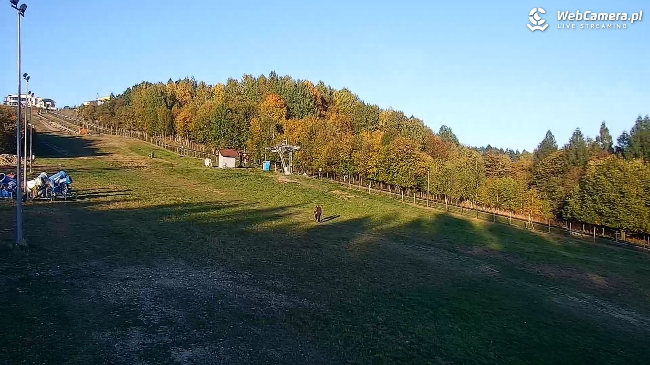 Góra Żar - widok panoramiczny na Beskidy - 18 październik 2026, 14:50
