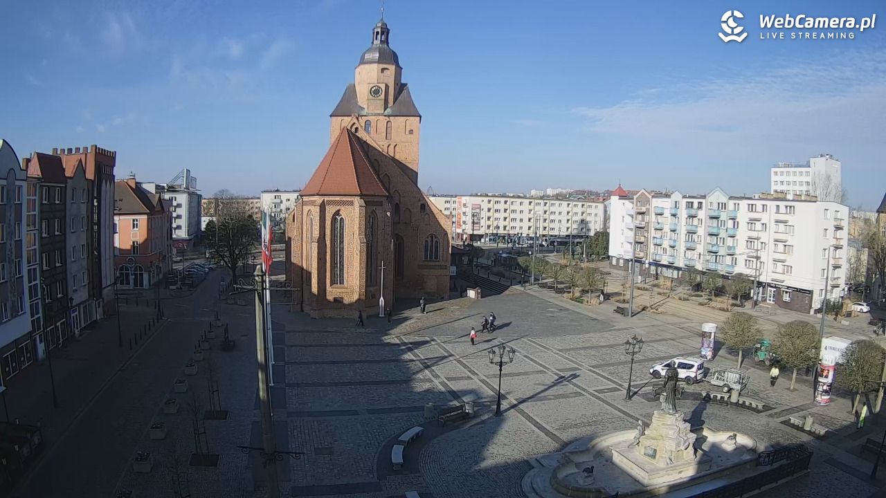 Gorzów Wielkopolski - widok na Katedrę - 19 marzec 2026, 08:36