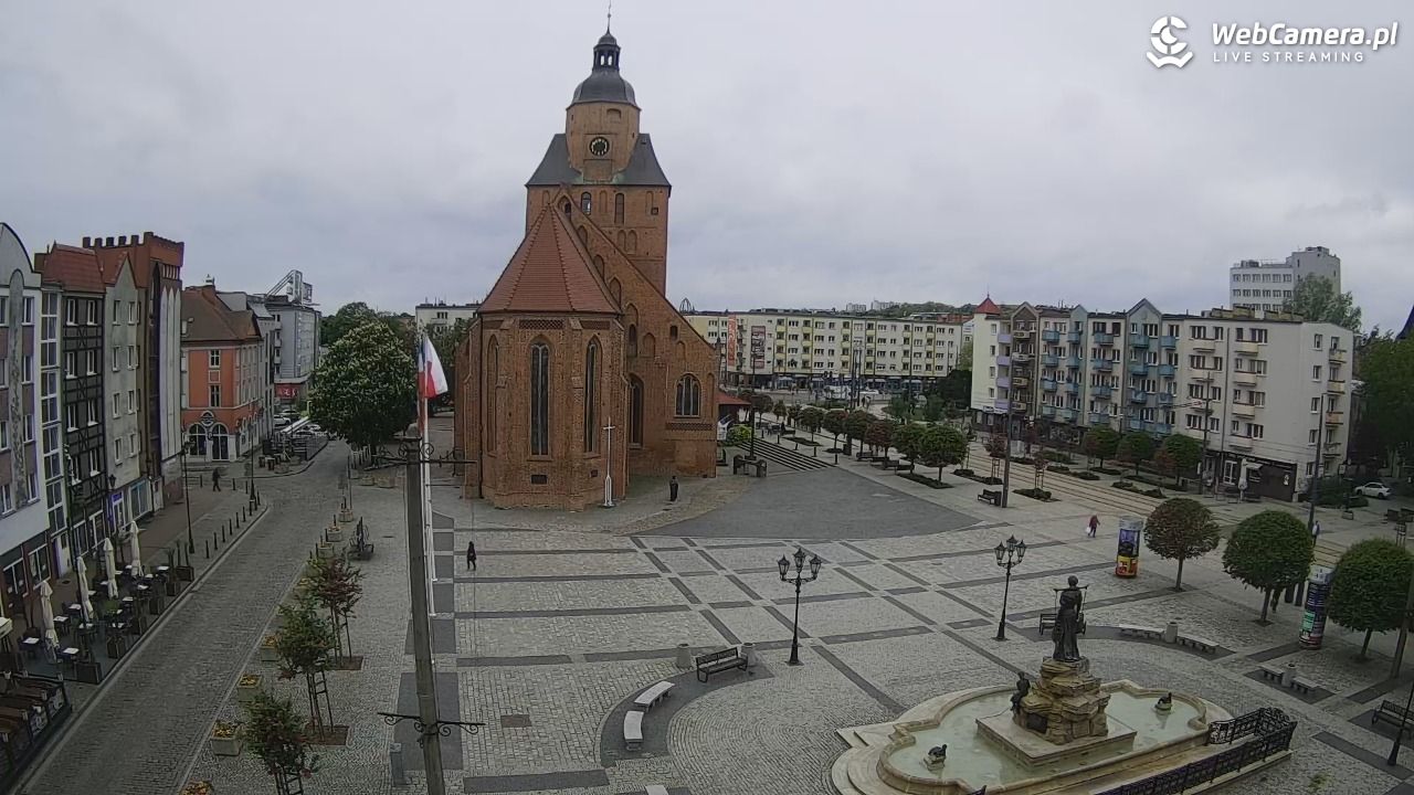 Gorzów Wielkopolski - widok na Katedrę - 13 maj 2026, 11:32