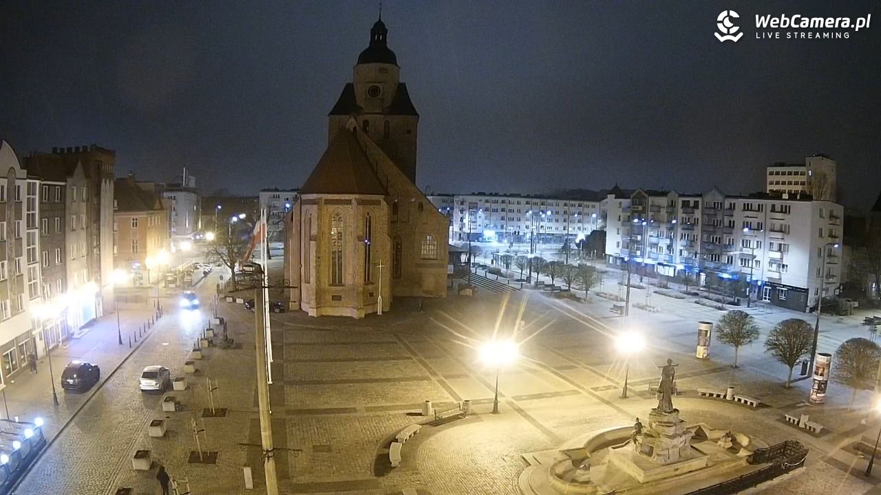 Gorzów Wielkopolski - widok na Katedrę - 15 marzec 2026, 03:26