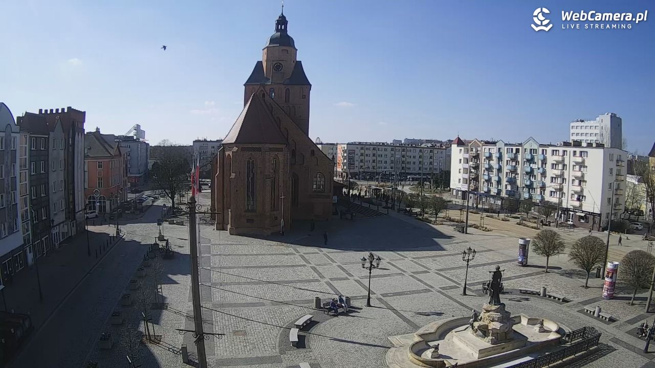 Gorzów Wielkopolski - widok na Katedrę - 19 marzec 2026, 13:13