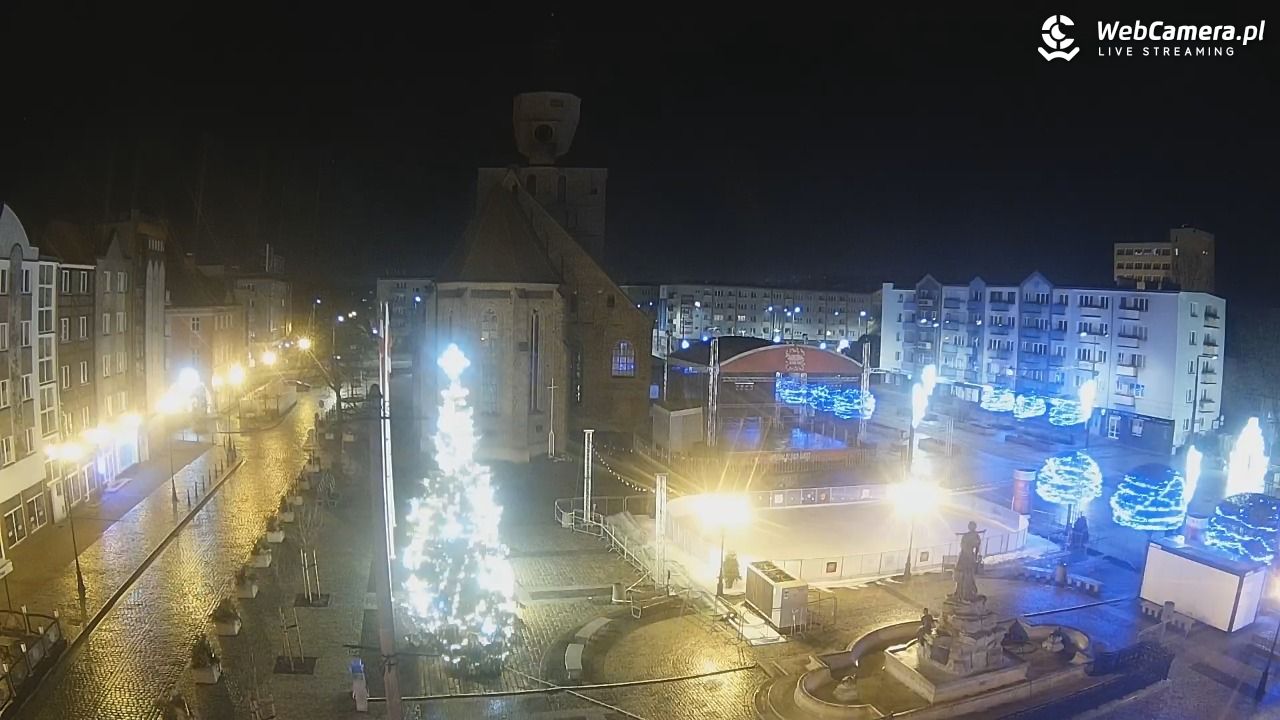 Gorzów Wielkopolski - widok na Katedrę - 19 grudzień 2025, 03:35
