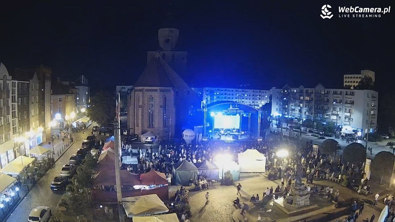 Gorzów Wielkopolski - widok na Katedrę - 29 sierpień 2026, 21:36