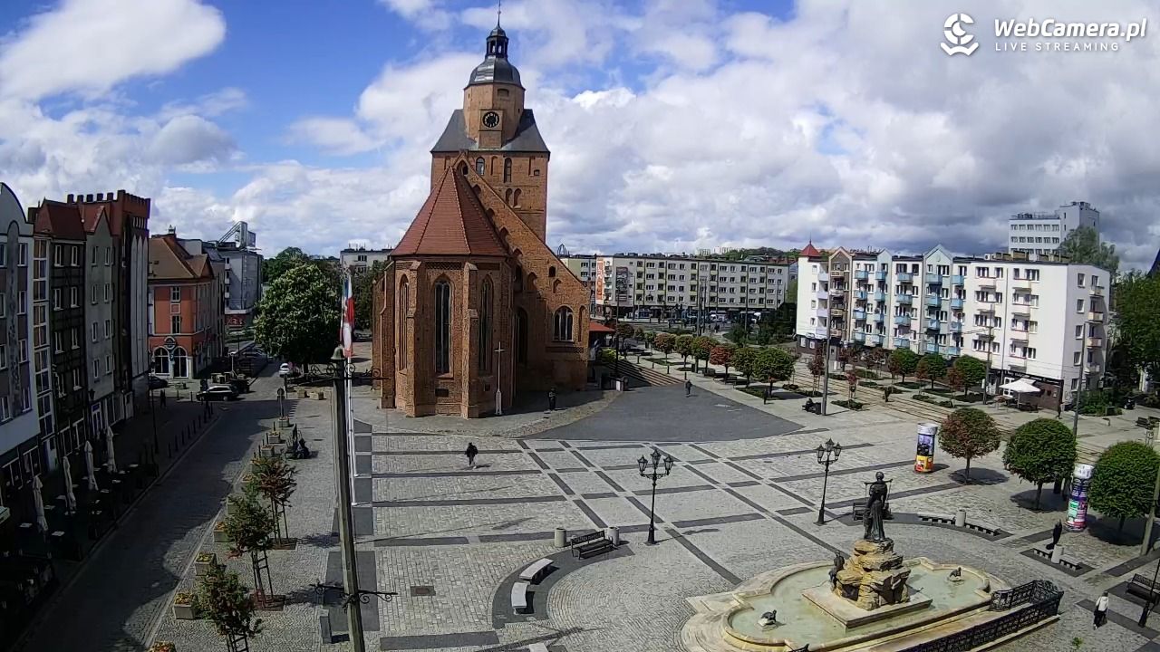 Gorzów Wielkopolski - widok na Katedrę - 14 maj 2026, 11:19