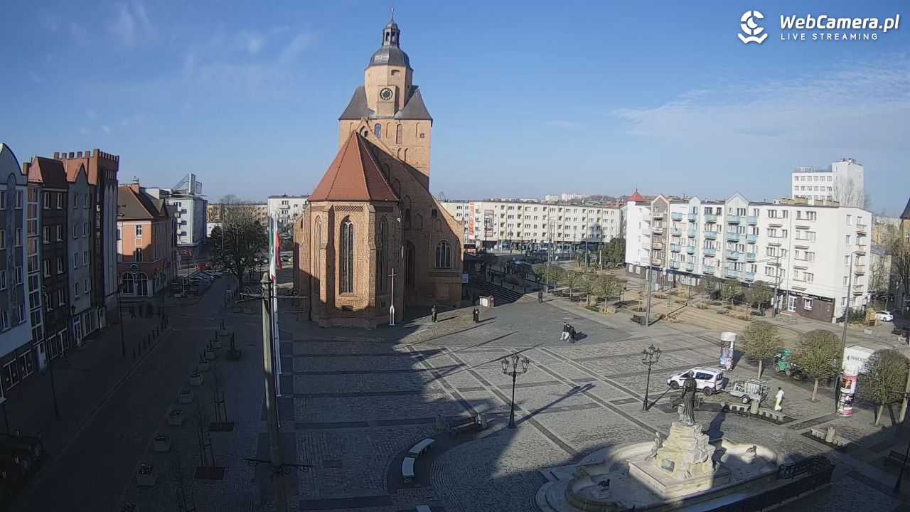 Gorzów Wielkopolski - widok na Katedrę - 19 marzec 2026, 08:34