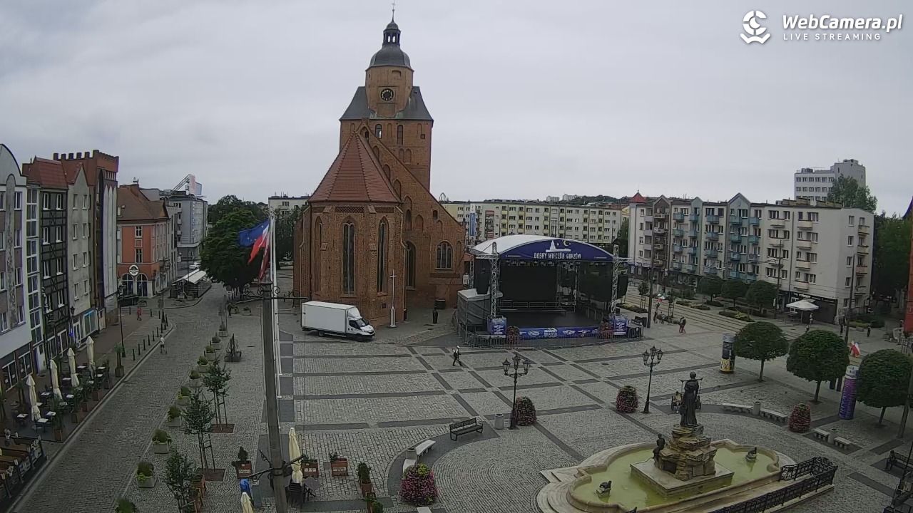 Gorzów Wielkopolski - widok na Katedrę - 03 lipiec 2025, 13:22