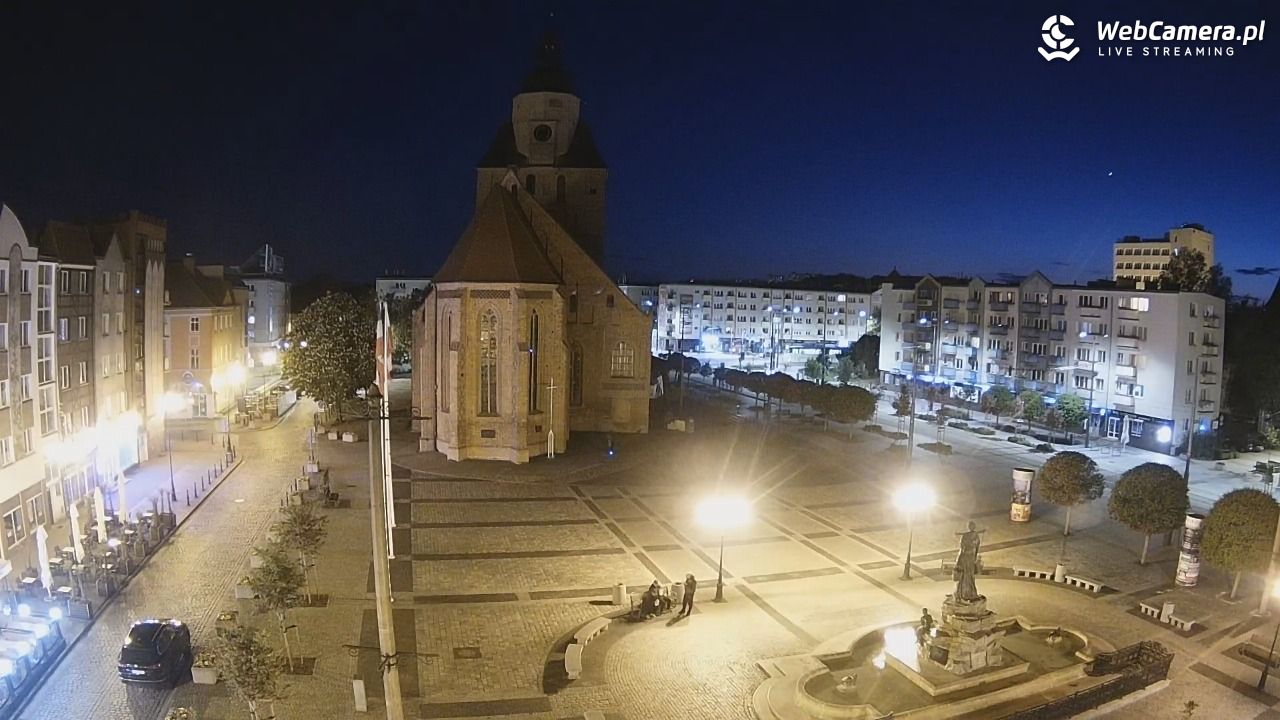 Gorzów Wielkopolski - widok na Katedrę - 13 maj 2026, 22:12