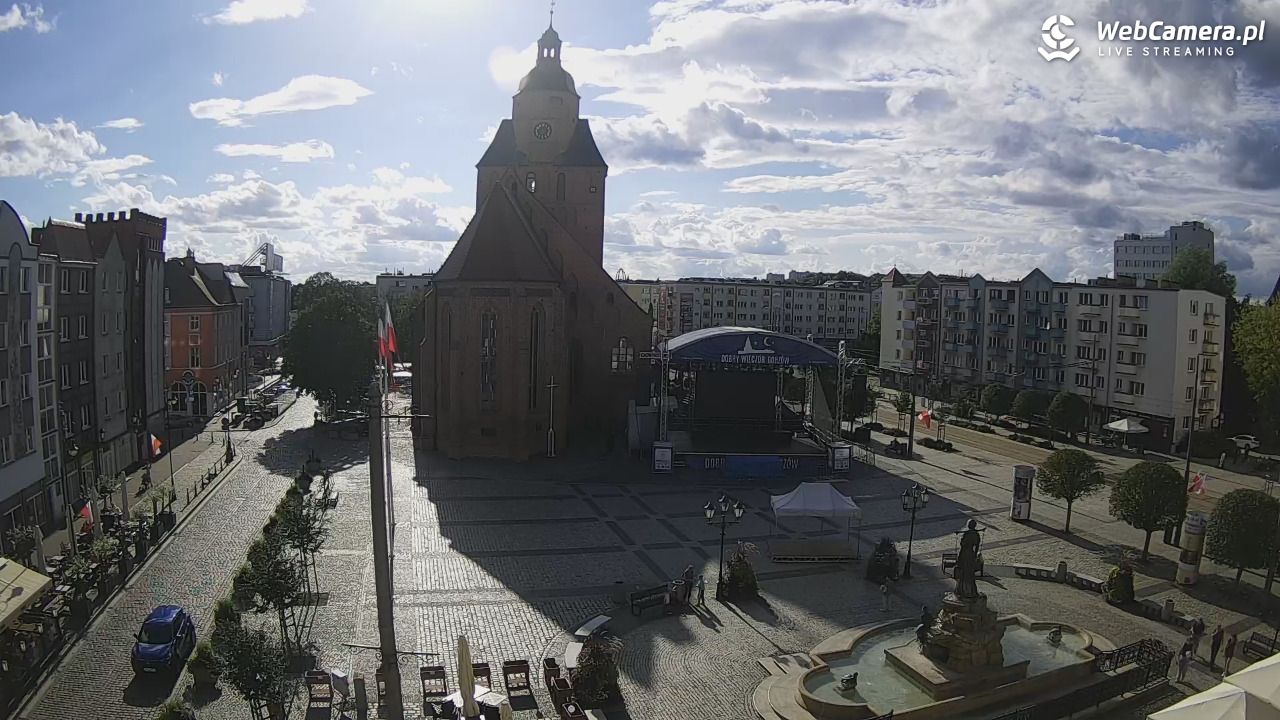 Gorzów Wielkopolski - widok na Katedrę - 31 sierpień 2026, 16:52