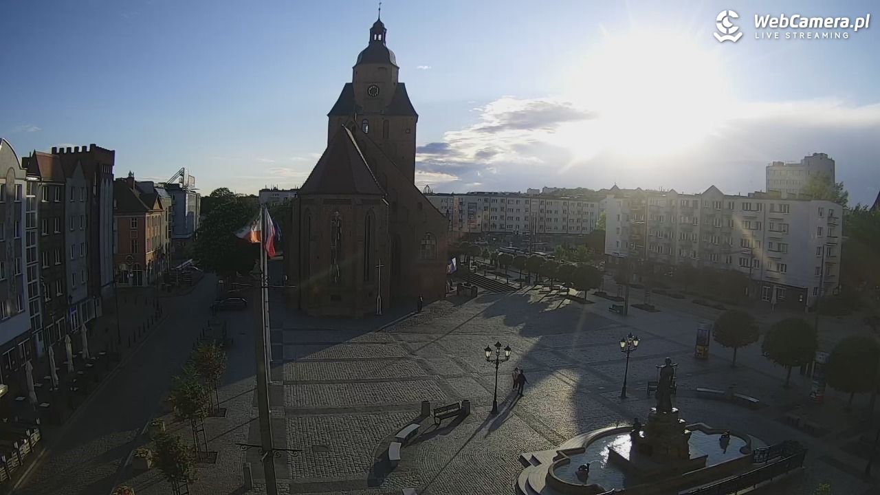Gorzów Wielkopolski - widok na Katedrę - 13 maj 2026, 19:20